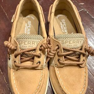NWOT Kids Sperrys Shoresider Boat Shoes